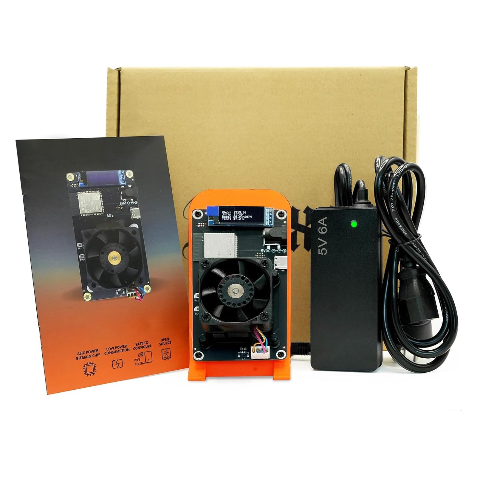 Amazon.com: Bitcoins Miner Bitaxes Gamma 601 BM1370 Asic Chip Solo
